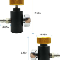 UNIVERSAL PAINTBALL FILL ADAPTER W/ MALE Q/C - NeonSales {{ shop.shopifyCountryName }}