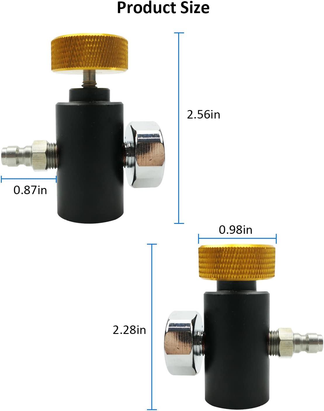 UNIVERSAL PAINTBALL FILL ADAPTER W/ MALE Q/C - NeonSales {{ shop.shopifyCountryName }}