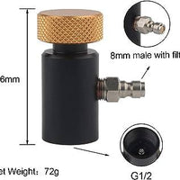 UNIVERSAL PAINTBALL FILL ADAPTER W/ MALE Q/C - NeonSales {{ shop.shopifyCountryName }}