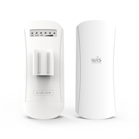 WisNetworks WIS-Q2300A outdoor wireless CPE - front and rear views