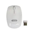 ANDOWL QM69 2.4GHz wireless white mouse with USB receiver - top view
