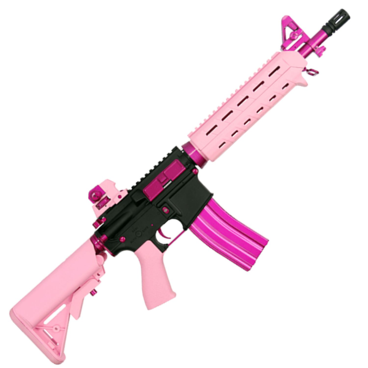 G&G CM16 MOD0 UPI EDITION PINK BLACK AIRSOFT MARKER