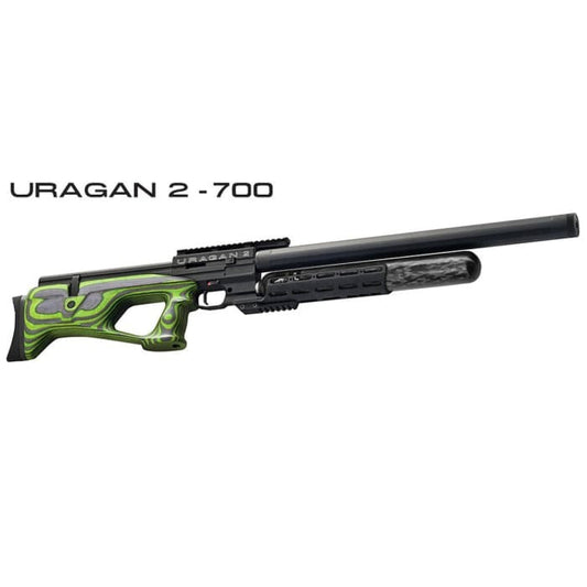 URAGAN 2 PCP RIFLE GREEN LAM STOCK 700MM BBL 5.5MM - NeonSales {{ shop.shopifyCountryName }}