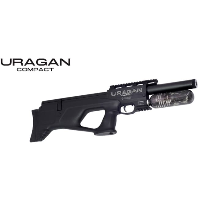URAGAN COMPACT BULLPUP PCP AIR RIFLE 5.5MM WITH SI