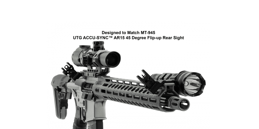 UTG ACCU-SYNC 45"" OFFSET FRONT SIGHT MT-745 - NeonSales {{ shop.shopifyCountryName }}