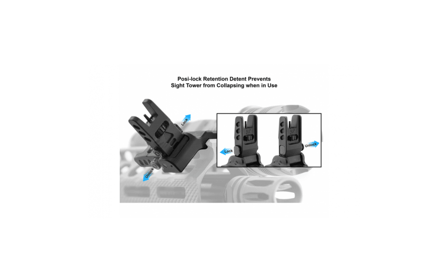 UTG ACCU-SYNC 45"" OFFSET FRONT SIGHT MT-745 - NeonSales South Africa