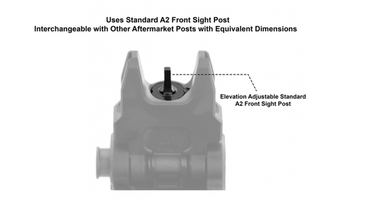 UTG ACCU-SYNC AR15 FLIP UP FRONT SIGHT - NeonSales {{ shop.shopifyCountryName }}