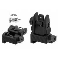 UTG ACCU-SYNC AR15 FLIP UP REAR SIGHT - NeonSales {{ shop.shopifyCountryName }}