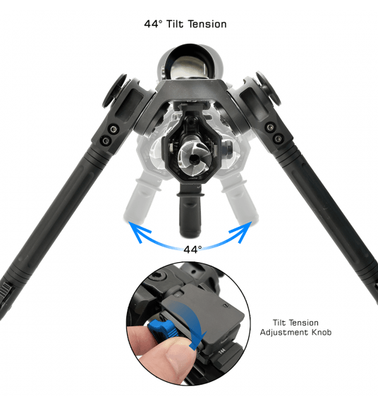 UTG OVER BORE PICATINNY BIPOD TL-BP0801 - NeonSales South Africa