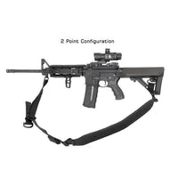 UTG® BOLLA® 2 TO 1 POINT CONVERSION QD SLING, BLK - NeonSales {{ shop.shopifyCountryName }}