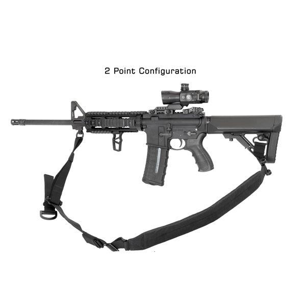 UTG® BOLLA® 2 TO 1 POINT CONVERSION QD SLING, BLK - NeonSales South Africa