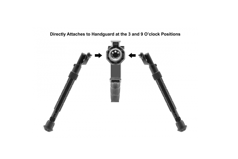UTG TL-BPDM02 RECON FLEX M-LOK BIPOD - BLACK - NeonSales {{ shop.shopifyCountryName }}