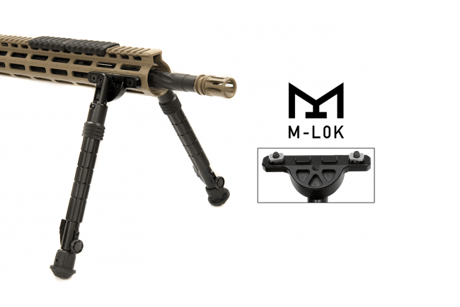 UTG TL-BPDM02 RECON FLEX M-LOK BIPOD - BLACK - NeonSales South Africa