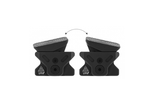 UTG TL-TRK01 ANGLED INDEX MOUNT KEYMOD - BLACK - NeonSales {{ shop.shopifyCountryName }}