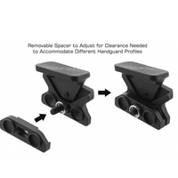 UTG TL-TRK01 ANGLED INDEX MOUNT KEYMOD - BLACK - NeonSales {{ shop.shopifyCountryName }}