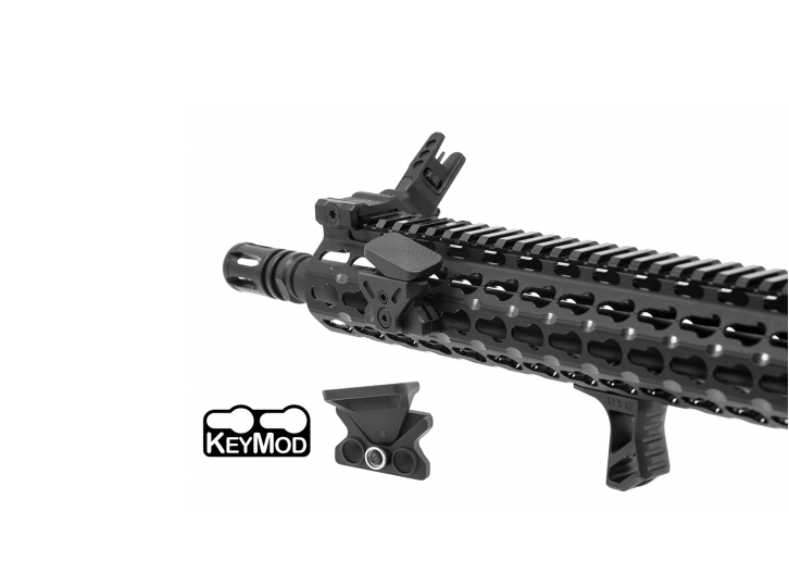 UTG TL-TRK01 ANGLED INDEX MOUNT KEYMOD - BLACK - NeonSales South Africa