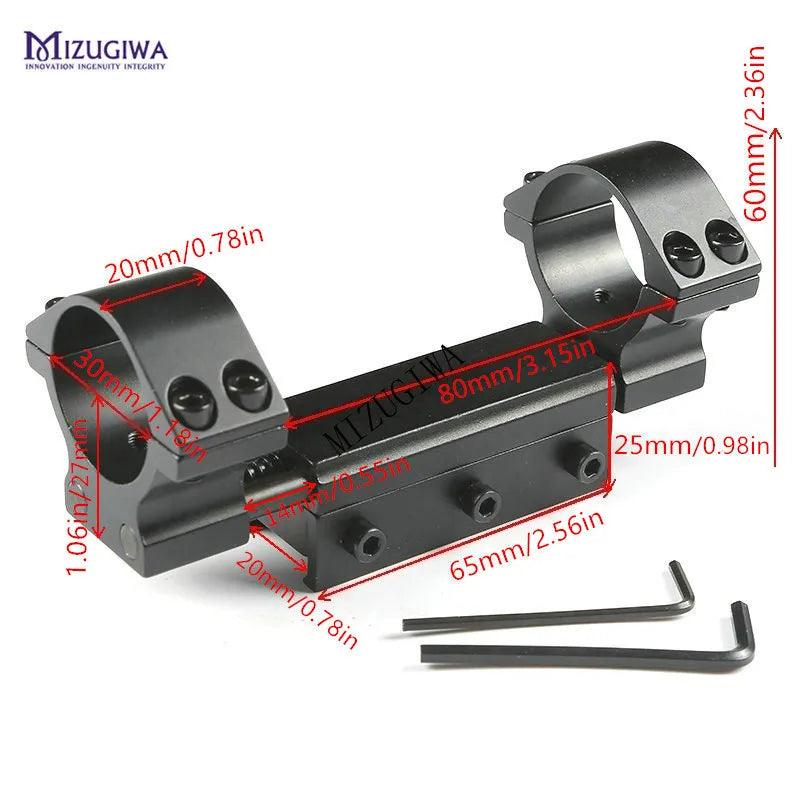 VECTOR OPTICS 30MM ZERO RECOIL WEAVER MOUNT - NeonSales {{ shop.shopifyCountryName }}