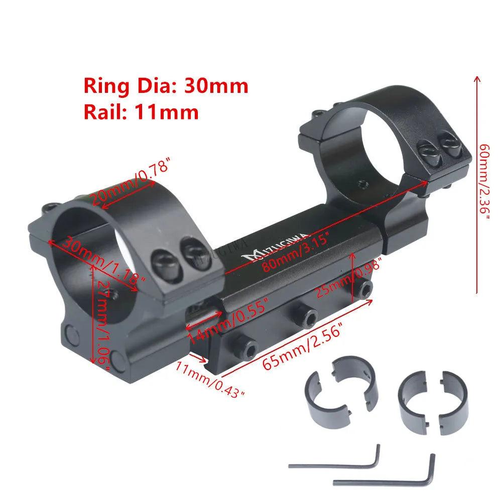 VECTOR OPTICS 30MM ZERO RECOIL WEAVER MOUNT - NeonSales {{ shop.shopifyCountryName }}