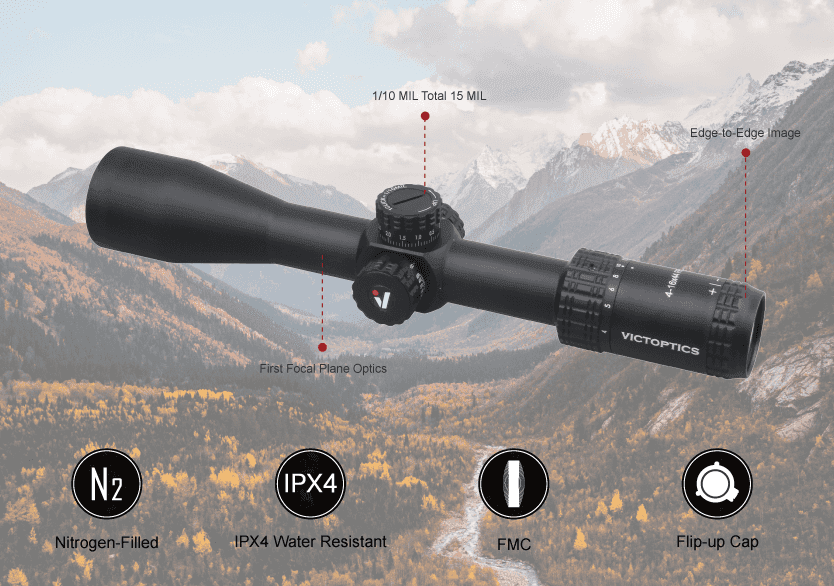 VECTOR OPTICS OPFF-01 S4 4-16X44 FFP SCOPE - NeonSales {{ shop.shopifyCountryName }}