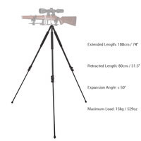 VECTOR OPTICS RSGR-07 BBS V MOUNT TRIPOD BLACK - NeonSales {{ shop.shopifyCountryName }}