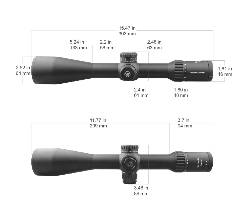 VECTOR OPTICS SCFF-30 CONTINENTAL 5-30X56 34MM FFP - NeonSales {{ shop.shopifyCountryName }}