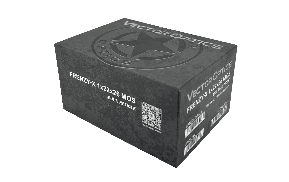 VECTOR OPTICS SCRD-M36 FRENZY-X1 1X22X26 MOS SCOPE - NeonSales {{ shop.shopifyCountryName }}