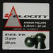 VELOCITY .25 CAL DIABOLO DELTA, 32GR - 350's - NeonSales {{ shop.shopifyCountryName }}