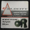 VELOCITY VECTOR .22 CAL (16.5 GR) PELLETS - 500's - NeonSales South Africa