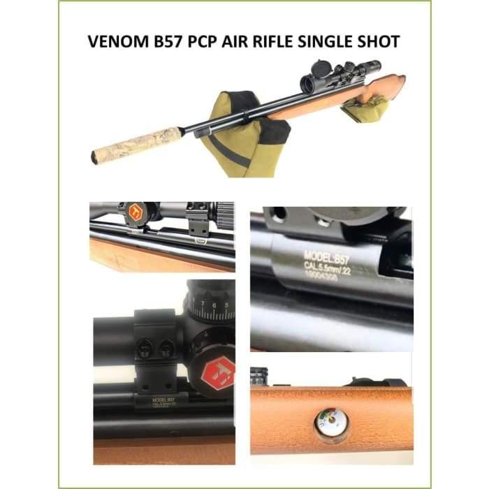 VENOM PCP RIFLE 4.5MM SINGLE-SHOT - NeonSales {{ shop.shopifyCountryName }}