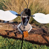VOODOO DOVE DECOY - PIGEON ON SPIKE ROTATING WINGS - NeonSales {{ shop.shopifyCountryName }}