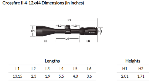 VORTEX CROSSFIRE II 4-12X44 BDC SCOPE - NeonSales {{ shop.shopifyCountryName }}