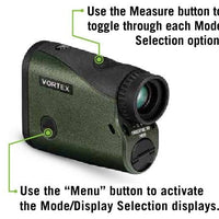 VORTEX OPTICS CROSSFIRE® HD 1400 LASER RANGEFINDER - NeonSales {{ shop.shopifyCountryName }}