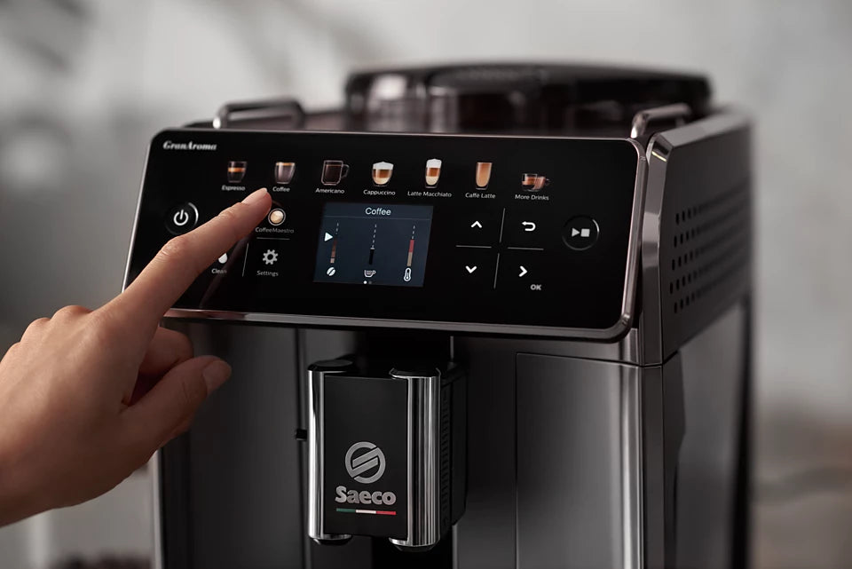 SAECO GRANAROMA SM6580 ESPRESSO MACHINE-WHITE - NeonSales {{ shop.shopifyCountryName }}