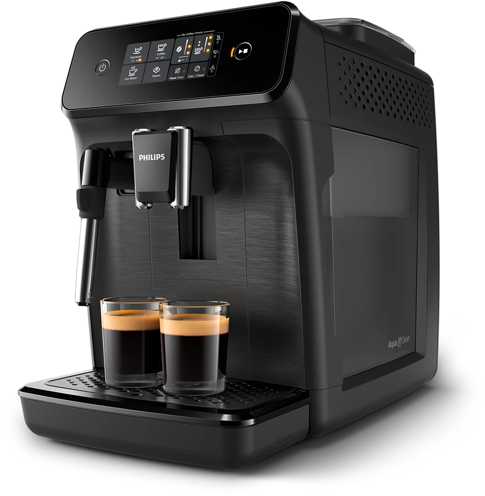 PHILIPS 1200 SERIES ESPRESSO MACHINE-BLACK