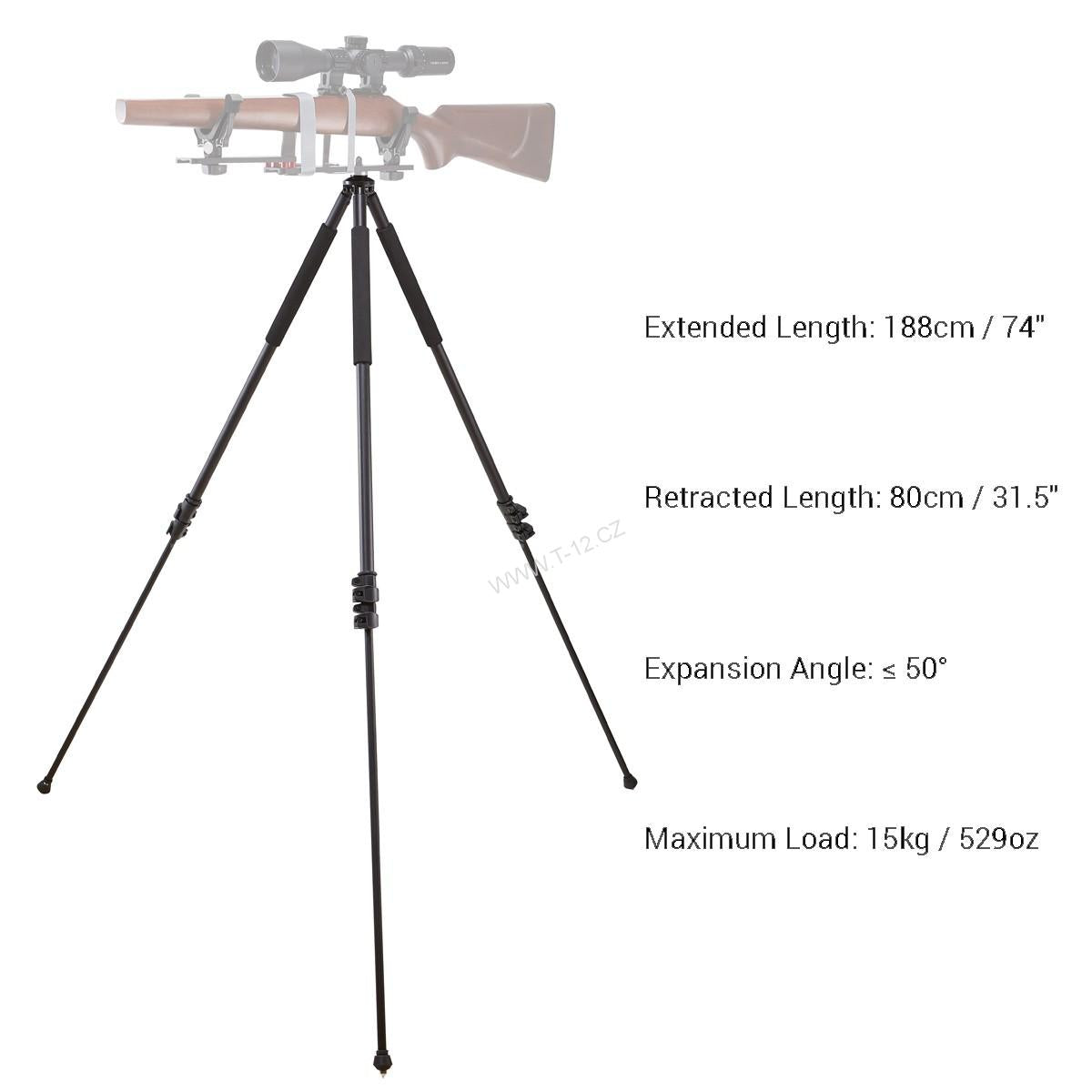 VECTOR RSGR-07 SHOOTING TRIPOD 188CM V-MOUNT