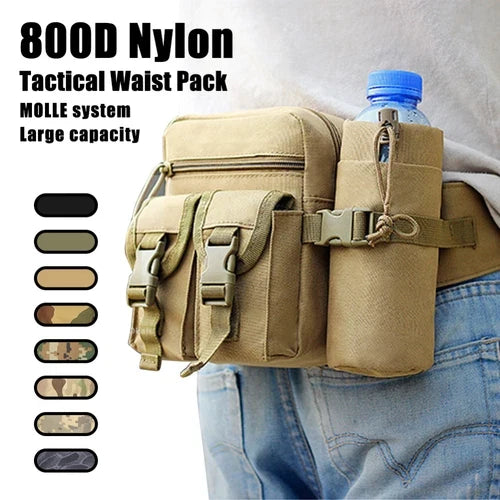 TACTICAL WAISTPACK WITH IWB HOLSTER JB-103 - OLIVE