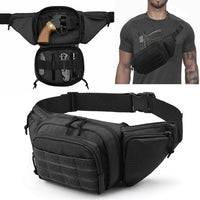 JB-103 black tactical waist pack