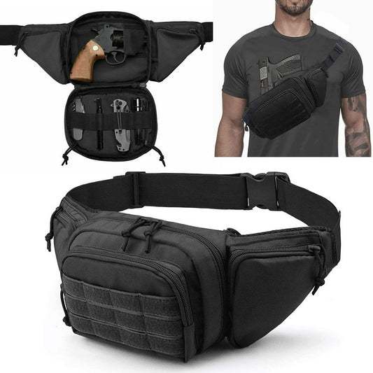 JB-103 black tactical waist pack