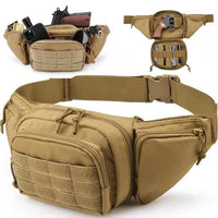 JB-103 tan tactical waist pack