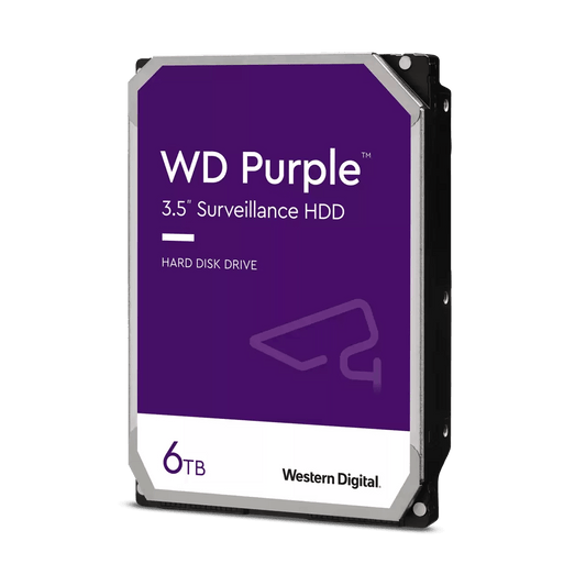 WESTERN DIGITAL PURPLE 6TB SURVEILLANCE HDD - NeonSales {{ shop.shopifyCountryName }}