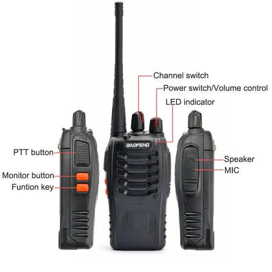 BAOFENG BF-888S TWO-WAY RADIO - 6 PACK - NeonSales {{ shop.shopifyCountryName }}