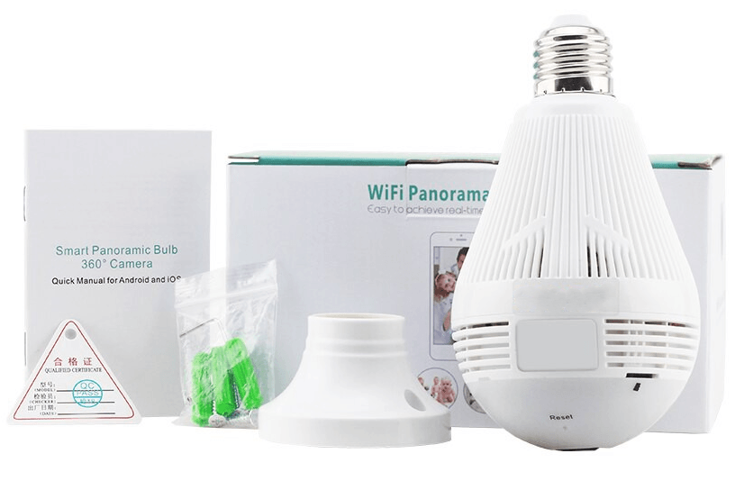 WIFI 720P LIGHTBULB CAMERA B13-L-V2 - NeonSales South Africa