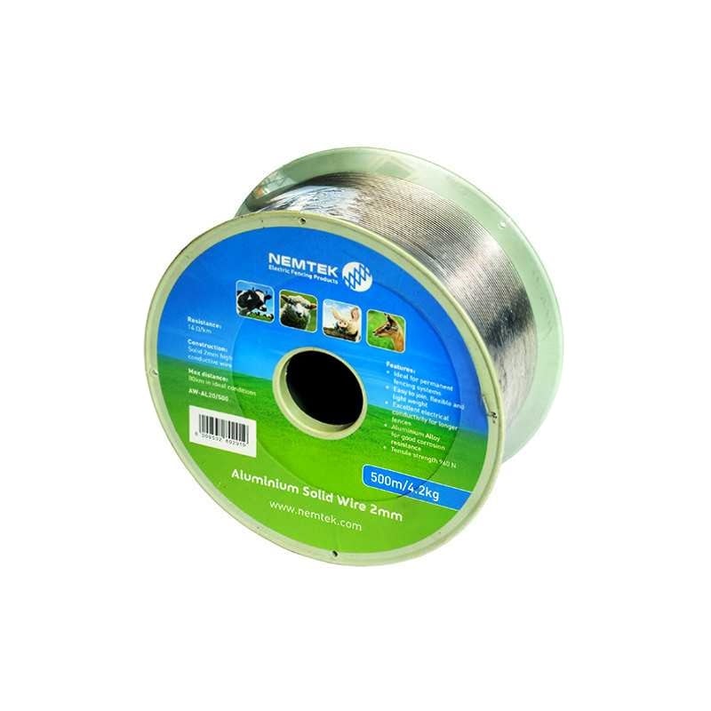 WIRE ALUMINIUM SOLID 2.0MM 500M 3.3KG - NeonSales {{ shop.shopifyCountryName }}
