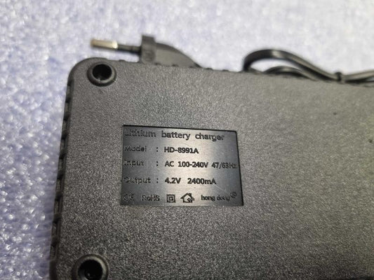 WLW DUAL BAY BATTERY CHARGER FOR LI-ION BATTERIES - NeonSales {{ shop.shopifyCountryName }}