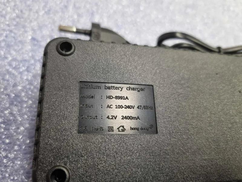 WLW DUAL BAY BATTERY CHARGER FOR LI-ION BATTERIES - NeonSales {{ shop.shopifyCountryName }}