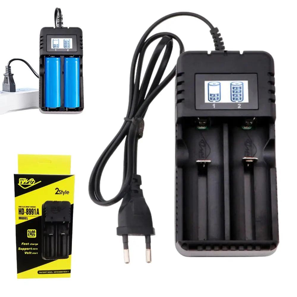 WLW DUAL BAY BATTERY CHARGER FOR LI-ION BATTERIES - NeonSales South Africa