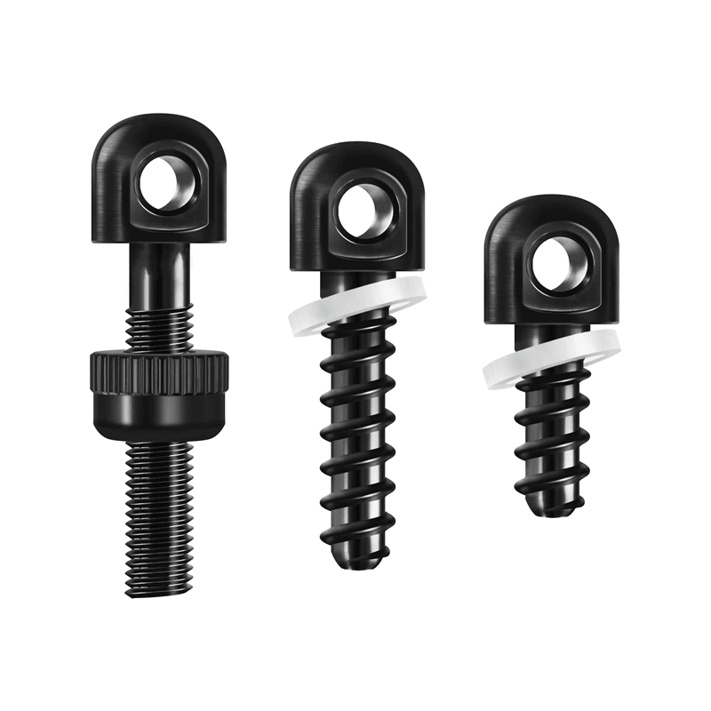 WOODEN & SYNTH RIFLE STOCK SWIVEL STUD SET - NeonSales South Africa