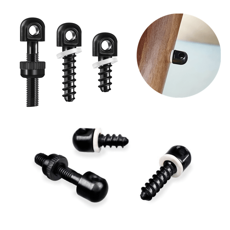 WOODEN & SYNTH RIFLE STOCK SWIVEL STUD SET - NeonSales South Africa