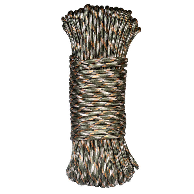 JG-123 woodland camo 7-strand paracord