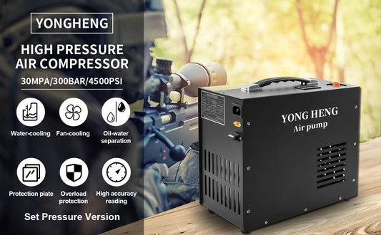 YONGHENG YH-QB12-S 12V DESKTOP TYPE COMPRESSOR - NeonSales {{ shop.shopifyCountryName }}